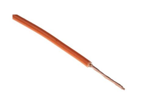 Kabel trzynormowy, dł. 100m 1 mm, 17 A, 1 kV DC, 600 V AC, Maks. +105C Pomarańczowy Zgodność z trzema normami, RS PRO