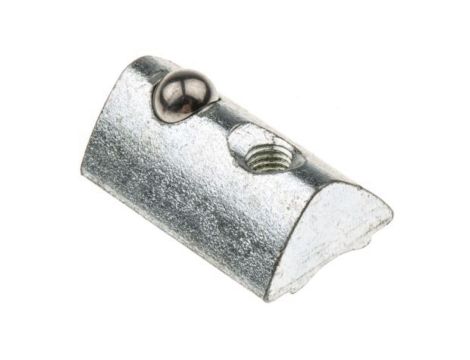 Łącznik zaciskowy 17mm, 6mm, RS PRO M6