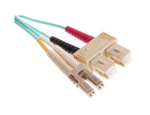 Kabel światłowodowy, średnica: 900m, OM4 Wielomodowy, Niebieski, LC/SC