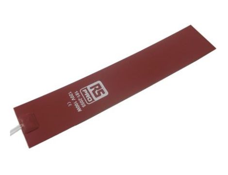 Silicone Heater Mat 100 W 120 V AC 2 x 10in