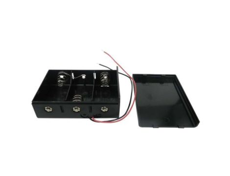 Uchwyt do baterii, x 3, Smycz przewodu