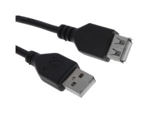Kabel USB, dł. 5m, kolor: Czarny