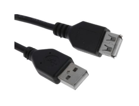 Kabel USB, dł. 5m, kolor: Czarny