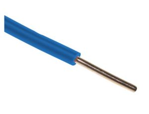 Jednożyłowy kabel sterowniczy CSA 1,5 mm, Maks. +70C 600 V Niebieski, RS PRO