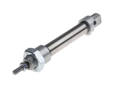 Siłownik jednostronnego działania ISO 6432 Ø 10mm, skok 25mm RS PRO