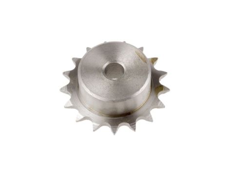 Koło łańcuchowe drabinkowe, 17 zębów, 05B-1, Pilot, śr otworu: 12mm, śr toczna: 51.83mm, Stal