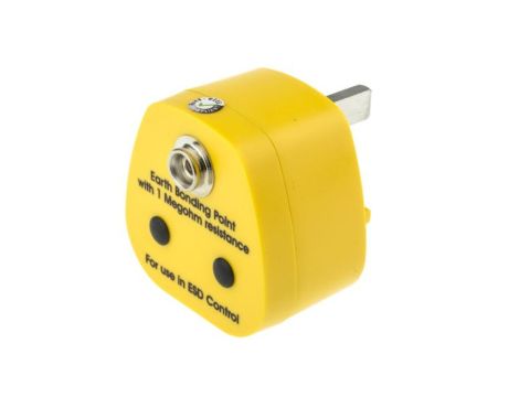 Wtyk uziemiający ESD Tak, RS PRO Brytyjski