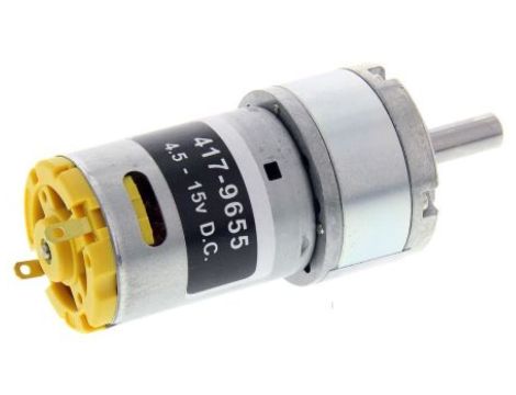 Motoreduktor DC, 990 mA, 7.85 W, 2329 obr./min, 314 gcm, RS PRO
