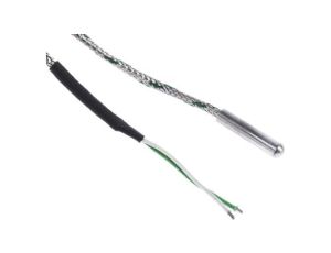 Termopara typ K do +750C 20mm kabel 2.5m, Stal nierdzewna 316L Zgodność z RoHS