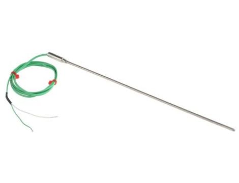 Termopara typ K do +1100C 250mm kabel 1m, Stal nierdzewna IEC