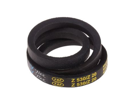 Pas napędowy, profil Z, materiał: PET, guma, 10mm x 6mm x 515mm, RS PRO