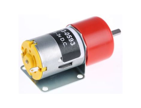 Motoreduktor DC, 1.06 A, 1,71 W, 293 obr./min, 390 gcm, RS PRO