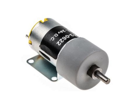 Motoreduktor DC, 190 mA, 1,31 W, 82 obr./min, 10 Ncm, RS PRO