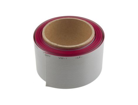 Kabel taśmowy Nieekranowany, AWG: 28, 50-żyłowy, raster: 1.27mm, 5m, -20→ +105 C