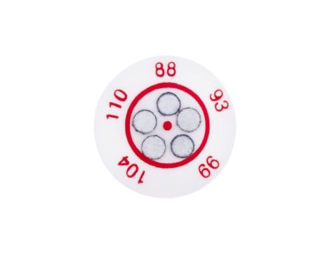 Pasek temperaturowy 5-skalowy