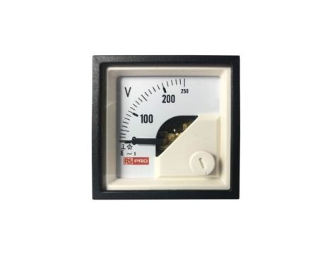 Amperomierz analogowy panelowy AC -10C do +65C RS PRO