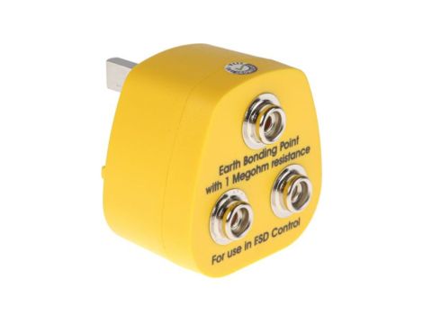 Wtyk uziemiający ESD Tak, RS PRO Brytyjski