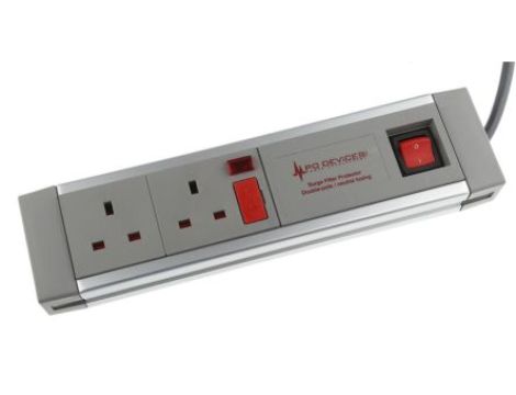 Listwa zasilająca 2-gniazda 2m 230V AC 13A Typ G - brytyjski