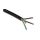 Sieciowy kabel zasilający 4 Core Polichlorek winylu PVC Sheath Czarny 8.3mm od , 500 V