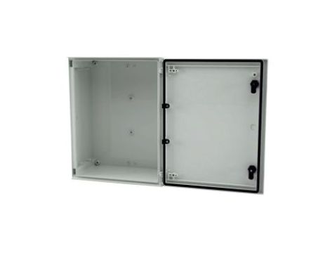 Szafka ścienna rozdzielcza Jasnoszary, materiał: Plastik wzmacniany włóknem szklanym, IP66, RS PRO RAL 7035