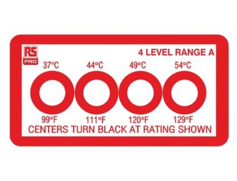 Pasek temperaturowy 4-skalowy