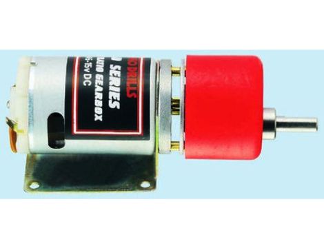 Motoreduktor DC, 1.06 A, 1,71 W, 9 obr./min, 15 Ncm, RS PRO