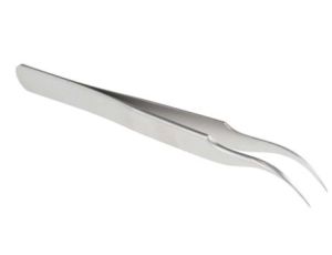 Pęseta, dł. 115, antymagnetyczna, materiał: Stal nierdzewna, RS PRO