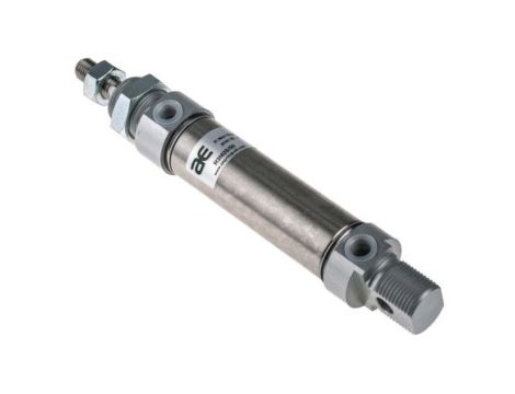 Siłownik dwustronnego działania ISO 6432 Ø 25mm, skok 50mm RS PRO