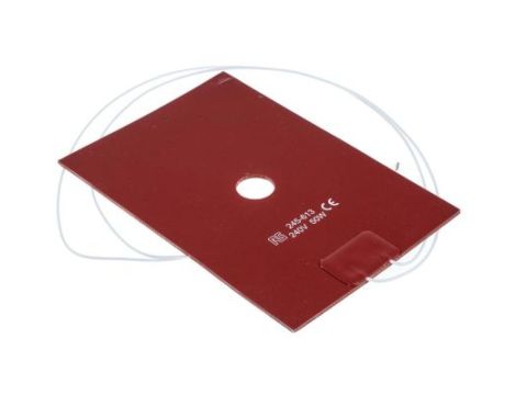 Silicone Heater Mat 50 W 240 V AC 100 x 150mm