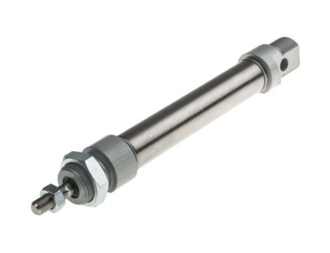 Siłownik dwustronnego działania ISO 6432 Ø 20mm, skok 80mm RS PRO