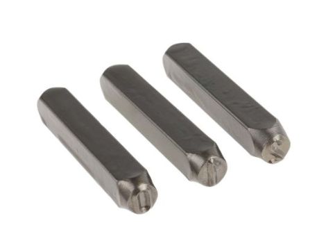 Zestaw rysików do grawerowania, H 8mm, 9-szt., (0 → 9), RS PRO