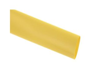 Osłona termokurczliwa żółta 2:1, średnica 25.4mm, dł. 1.2m, RS PRO