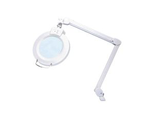 Lampa z lupą, 3, 12dioptrii, 175mm, 940mm, Montaż zaciskowy na stole, LED, 12W