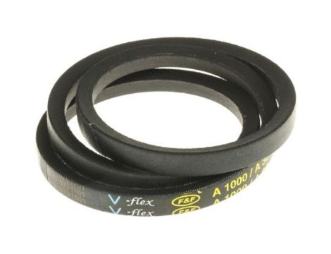 Pas napędowy, profil A, materiał: PET, guma, 13mm x 8mm x 965mm, RS PRO