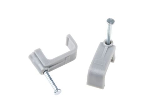 Spinka do kabli Prostokątna obejma do kabli, materiał: PE, 9.9 x 26.6 x 12.9mm, RS PRO