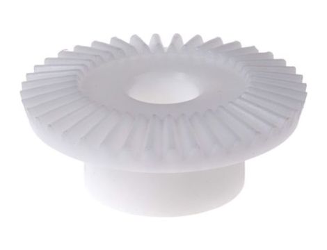 Przekładnia kątowa, zęby: 40, Ścięte, skok: 1mm, kąt: 20, otwór: 10mm