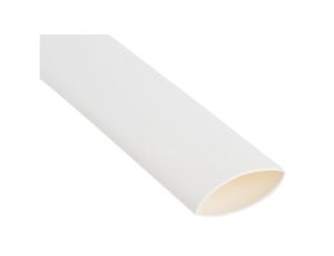 Osłona termokurczliwa Biały 2:1, średnica 25.4mm, dł. 1.2m, RS PRO