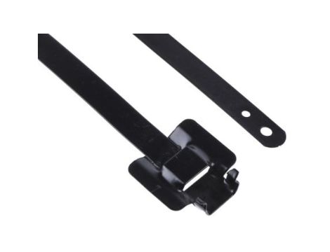 Opaska kablowa 330mm 10 mm Stal nierdzewna 316 100 sztuk RS PRO