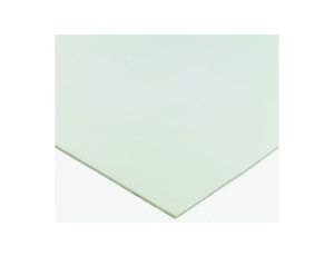 Arkusz z gąbki gumowej, Biały, 1.25g/cm, 600mm x 600mm x 6mm, RS PRO