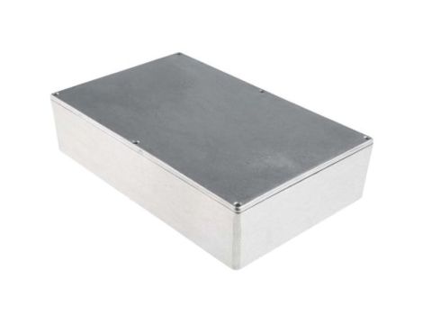 Obudowa ekranowana Srebrny, 275 x 175 x 65.5mm, RS PRO