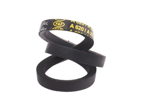 Pas napędowy, profil A, materiał: PET, guma, 13mm x 8mm x 585mm, RS PRO