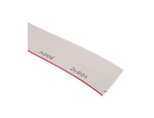 Kabel taśmowy Nieekranowany, AWG: 28, 20-żyłowy, raster: 1.27mm, 30m, -20→ +105 C