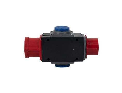 Rozdzielnica PARMA - wtyczka 32A 5p, gniazda 32A 5p, 2x230V