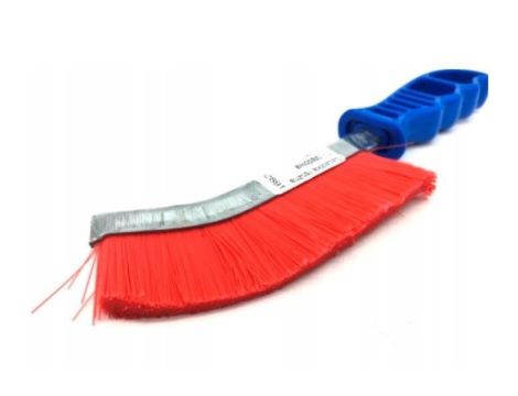 SZCZOTKA RĘCZNA WYGIĘTA 1-RZĘDOWA NYLON 0,3