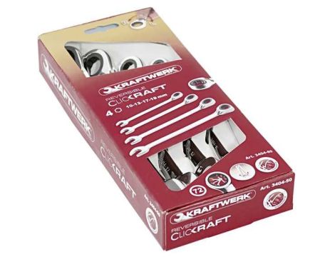 ZESTAW KLUCZY PŁASKO-ZAPADKOWYCH ODGIĘTYCH (4) - 2