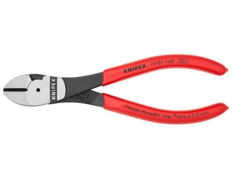 Szczypce tnące boczne o zwiększonym przełożeniu