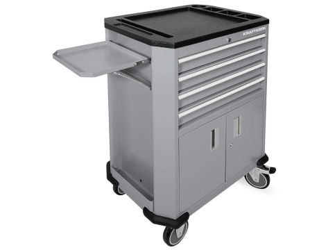 WÓZEK NARZĘDZIOWY P206 4 SZUFLADY + SZAFKA