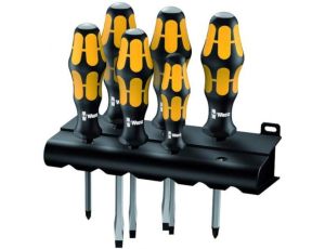 932/6 ZESTAW WKRĘTAKÓW ŚLUSARSKICH  PŁ+PH 6 CZ