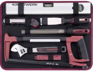 WALIZKA P300 Z ASORTYMENTEM 186 NARZĘDZI PRO LINE