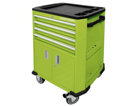 WÓZEK NARZĘDZIOWY P206 4 SZUFLADY + SZAFKA - 2